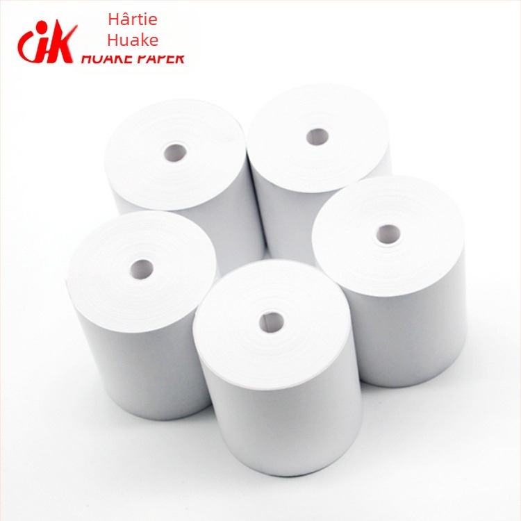 Hârtie termică pentru casa de marcat 5730-5740-5750 Chitanță supermarket 8060 Hârtie de imprimare Coadă de bucătărie Tub negru mic En-gros