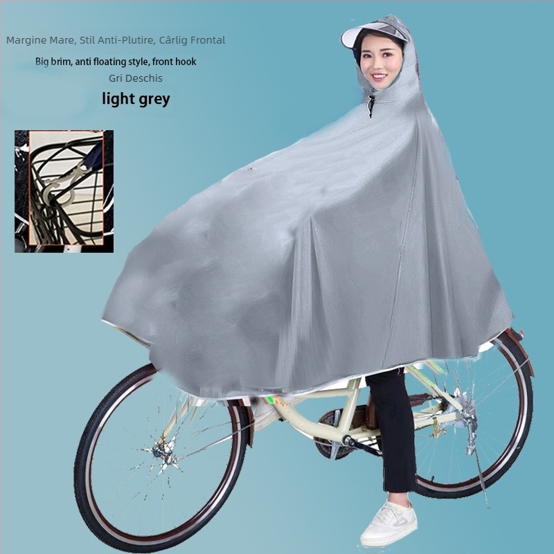 Bicicletă Poncho impermeabil mașină electrică impermeabilă mărită cu o singură baterie pentru ciclism mașina poncho bărbați și femei adulți impermeabil