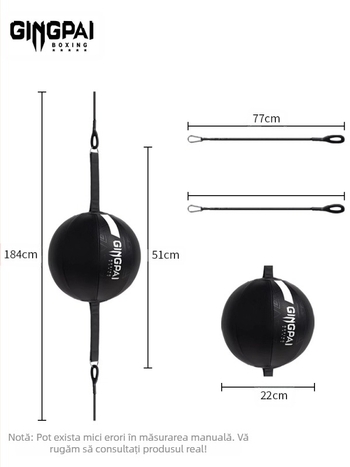 Minge de viteză de box agățată, minge de ventilație, box, sală de sport, luptă, sanda, antrenament, dodge ball, home fitness, minge de reacție, țintă