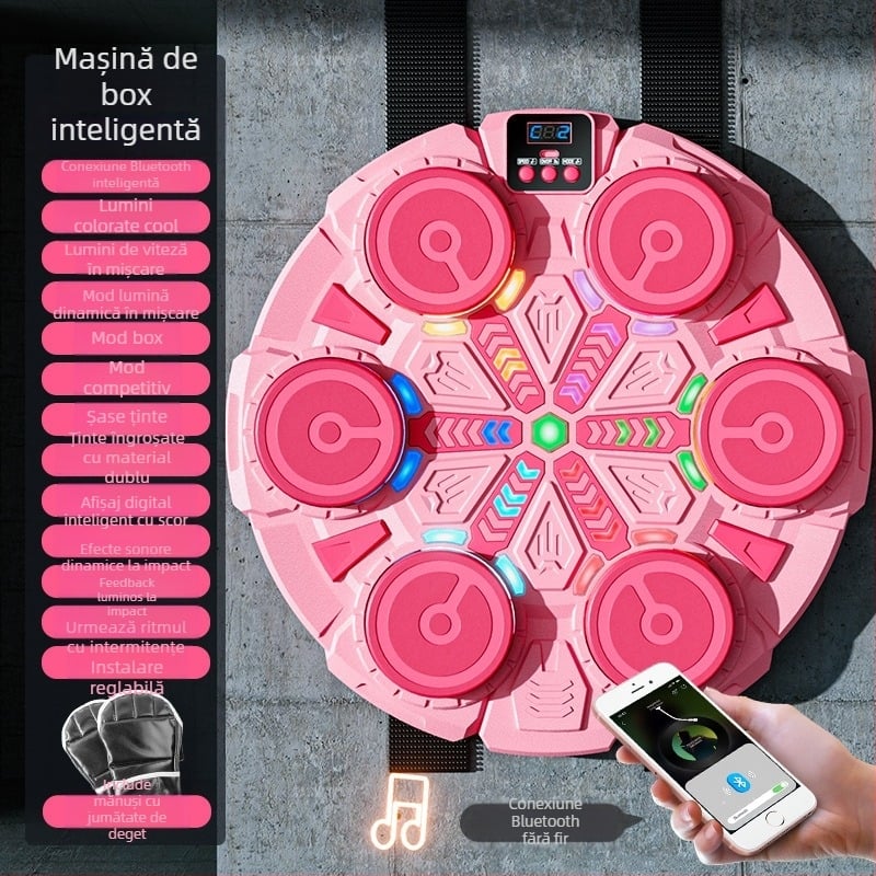 Ritm muzical box perete țintă acasă copii box antrenor de decompresie exerciții Smart Bluetooth electronic box mașină