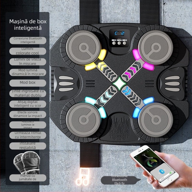 Ritm muzical box perete țintă acasă copii box antrenor de decompresie exerciții Smart Bluetooth electronic box mașină
