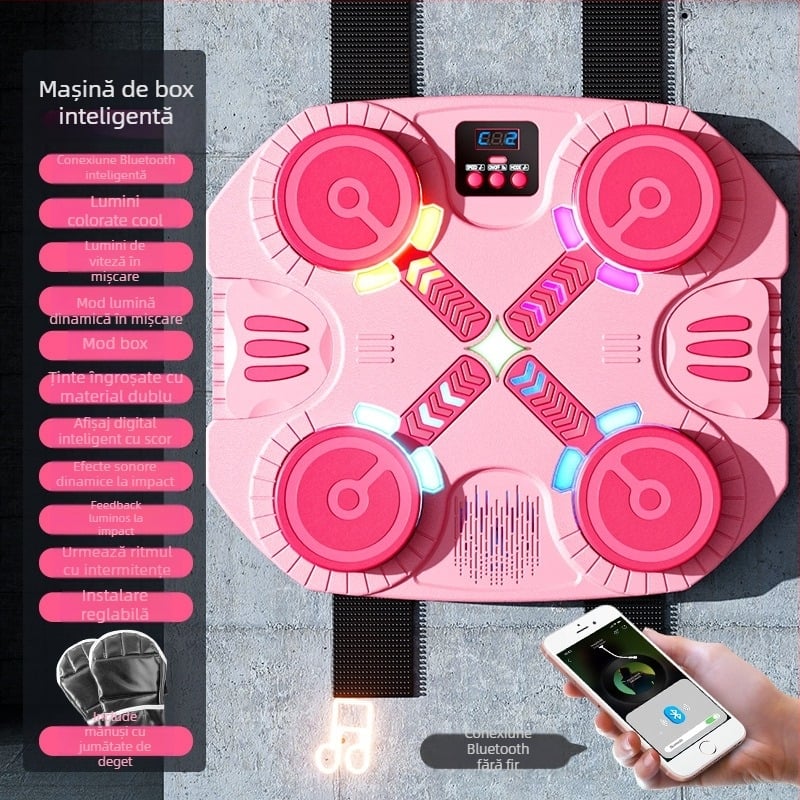 Ritm muzical box perete țintă acasă copii box antrenor de decompresie exerciții Smart Bluetooth electronic box mașină