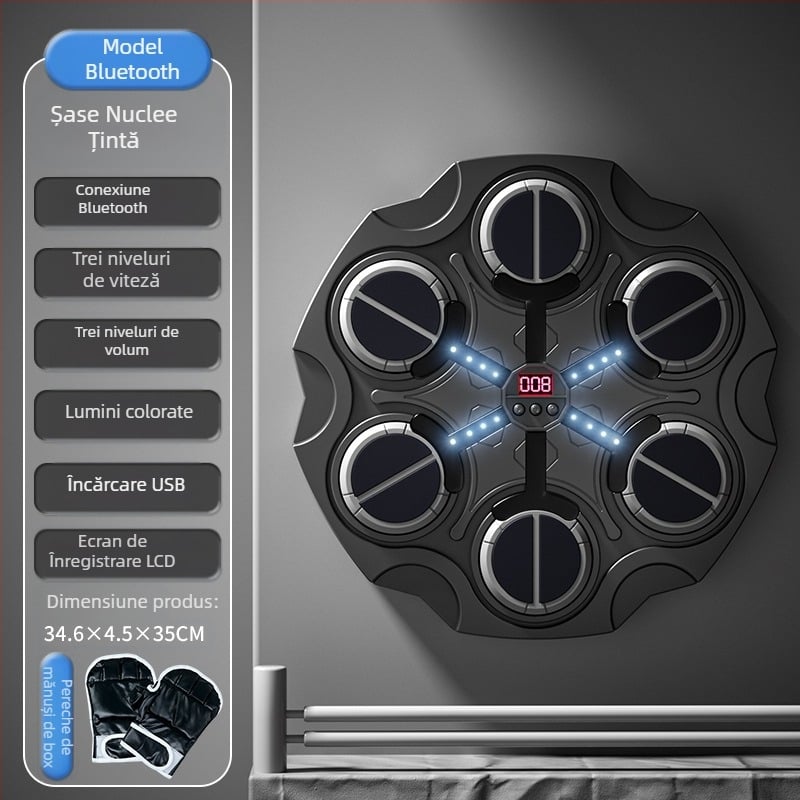 Ritm muzical box perete țintă acasă copii box antrenor de decompresie exerciții Smart Bluetooth electronic box mașină