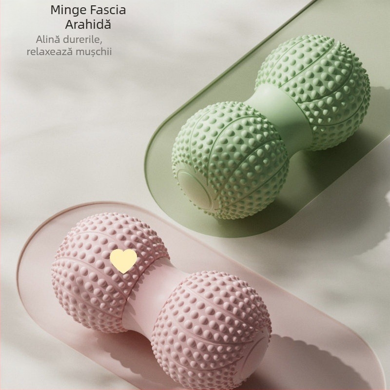 Fascia conjugată cu bilă de arahide relaxare musculară vertebră cervicală masaj vertebre lombare meridian fascia bilă plantară încheietură spate yoga