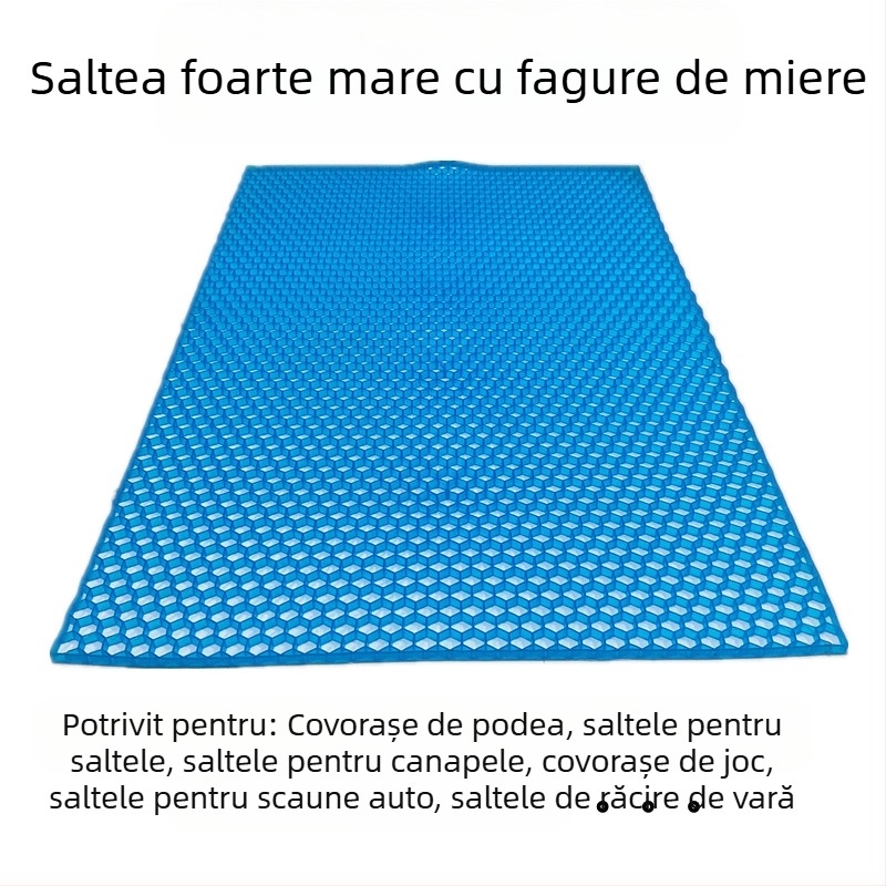 Pernă mare en-gros cu gel, pernă de fagure, pernă de gheață, pernă de birou pentru studenți de vară, pernă auto