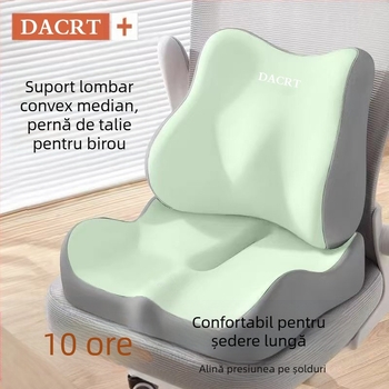 Pernă de birou pentru talie, pernă sedentară din spumă cu memorie, pernă pentru student, pernă integrată respirabilă pentru grăsime, pernă pentru scaun, pernă pentru scaun