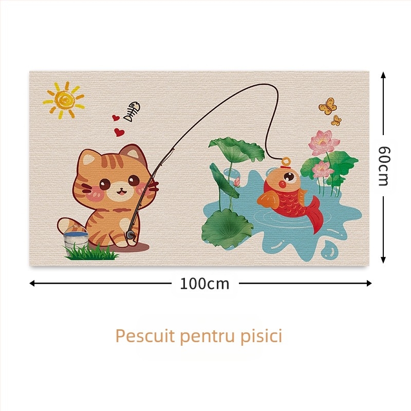 Daifa Pet Cat Climbing Mat Wall Sticker Autocolant Autoadeziv Pet Mount Cat Climbing Mat Cat Scratching Board Pet Toy