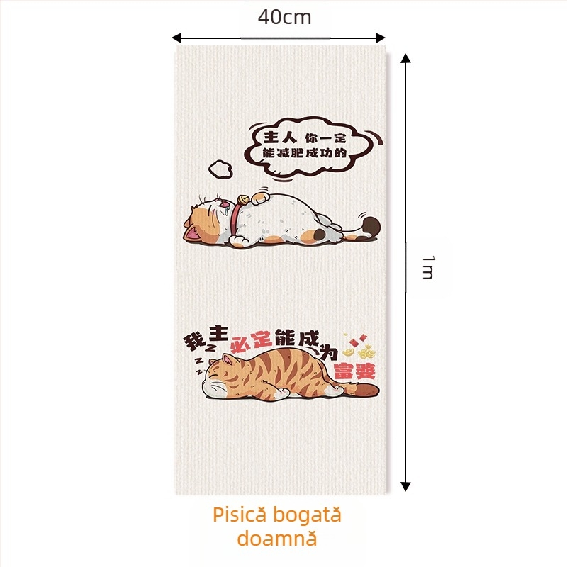 Daifa Pet Cat Climbing Mat Wall Sticker Autocolant Autoadeziv Pet Mount Cat Climbing Mat Cat Scratching Board Pet Toy
