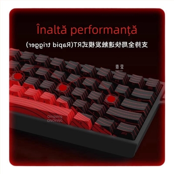Tastatură eSports HED60 cu axă magnetică, taste complete, 68 de taste cu taste joase, conectabilă la cald, cu 68 de întârzieri, MA61