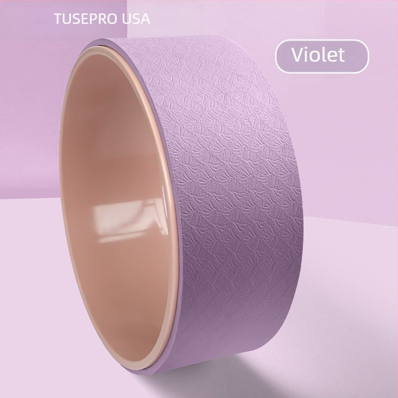 Roată de yoga cu spate deschis, instrument auxiliar pentru îndoirea spatelui, consumabile pentru umeri subțiri, material pentru spate subțire, inel Pilates, roată de rulare