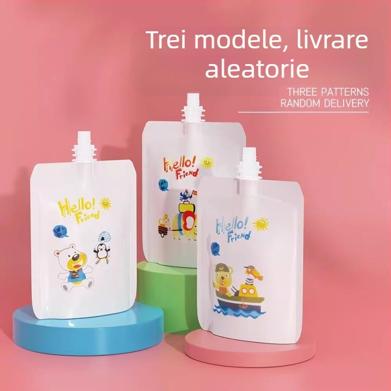 Dispozitiv simplu de umplere a hranei pentru bebeluși, tip seringă, separator pentru pungi de piure de fructe pentru bebeluși, dispozitiv de împărțire a hranei pentru bebeluși