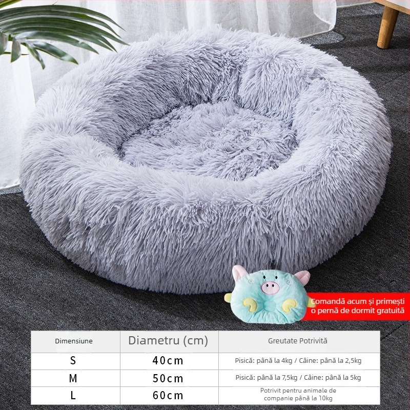 Saltea de dormit caldă, saltea pentru tartă cu ouă de pisică, cuib de pisică, cuib de pisică moale pentru somn profund de toamnă și iarnă, universal pentru toate anotimpurile