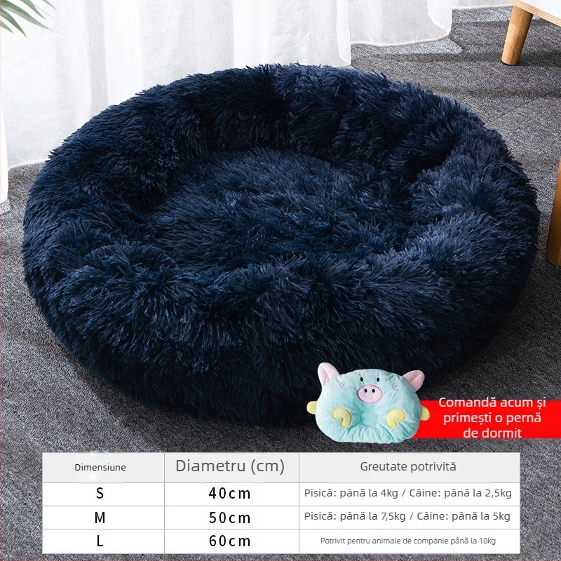 Saltea de dormit caldă, saltea pentru tartă cu ouă de pisică, cuib de pisică, cuib de pisică moale pentru somn profund de toamnă și iarnă, universal pentru toate anotimpurile