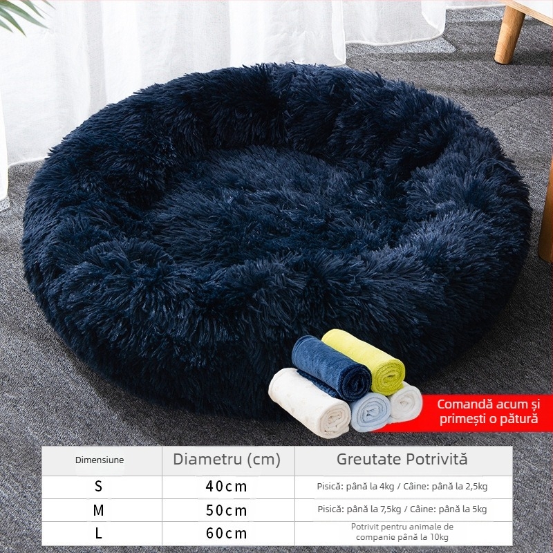 Saltea de dormit caldă, saltea pentru tartă cu ouă de pisică, cuib de pisică, cuib de pisică moale pentru somn profund de toamnă și iarnă, universal pentru toate anotimpurile