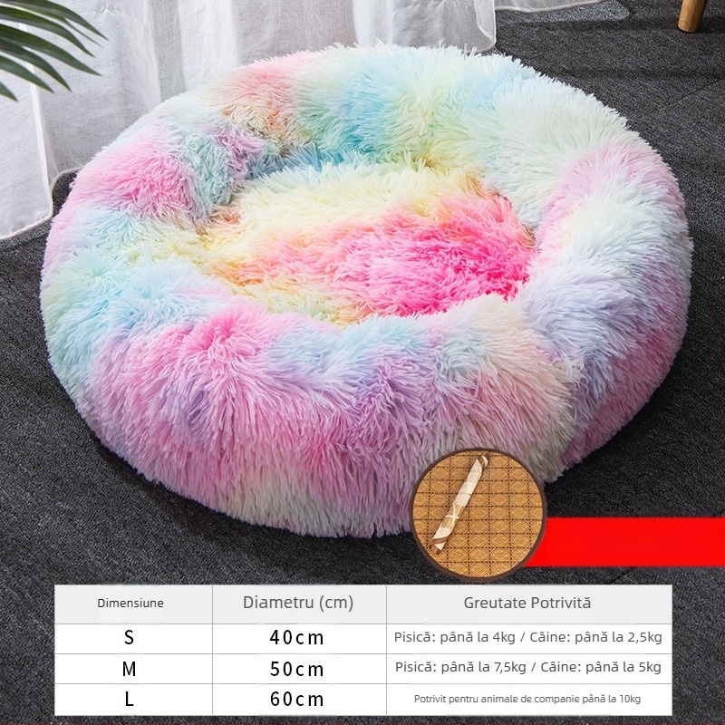 Saltea de dormit caldă, saltea pentru tartă cu ouă de pisică, cuib de pisică, cuib de pisică moale pentru somn profund de toamnă și iarnă, universal pentru toate anotimpurile