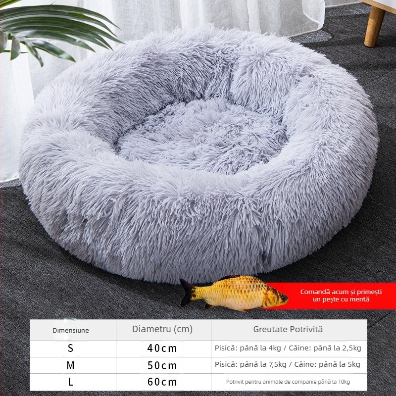 Saltea de dormit caldă, saltea pentru tartă cu ouă de pisică, cuib de pisică, cuib de pisică moale pentru somn profund de toamnă și iarnă, universal pentru toate anotimpurile