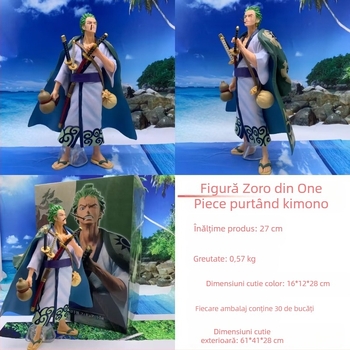 Kimono de animație Pirat/Rege al Mării Apreciere Solon și Țara lui Solon Ornamente lucrate manual Model en-gros