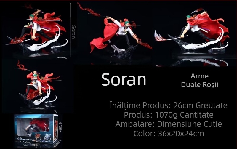 Kimono de animație Pirat/Rege al Mării Apreciere Solon și Țara lui Solon Ornamente lucrate manual Model en-gros