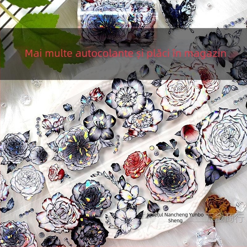 Bandă autocolantă de cânepă la culoare, antic, animal de companie, frumos, albastru, floare, plantă, nișă, mână, colaj, material de contrast, mână, cont