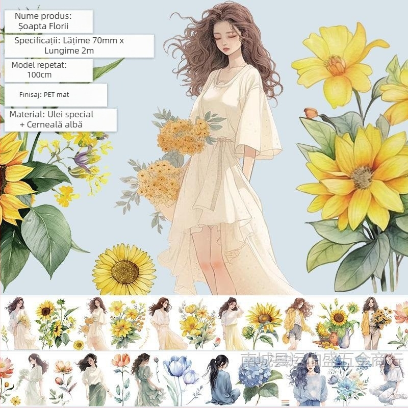 Bandă autocolantă de cânepă la culoare, antic, animal de companie, frumos, albastru, floare, plantă, nișă, mână, colaj, material de contrast, mână, cont