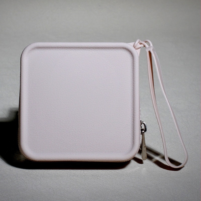 2024 geantă de depozitare din silicon pătrată mică, capacitate mare, portabilă, pentru chei, geantă de depozitare, ruj, machiaj, portofel impermeabil