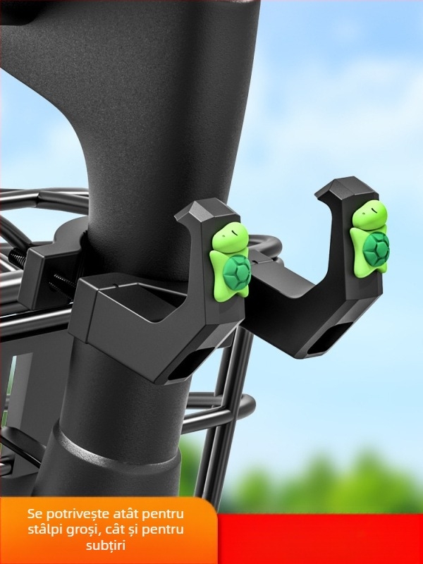 Cârlig de mașină electrică față universal baterie bicicletă cască take-out agățat cataramă agățat mașină electrică cârlig față trece