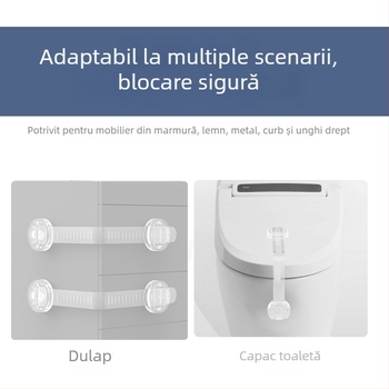 Încuietoare sertar pentru copii, încuietoare frigider, cataramă de fixare a ferestrei, anti-ușă pentru copii, ușă glisantă, cataramă ușă glisantă