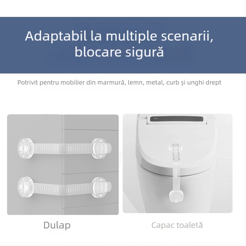 Încuietoare sertar pentru copii, încuietoare frigider, cataramă de fixare a ferestrei, anti-ușă pentru copii, ușă glisantă, cataramă ușă glisantă