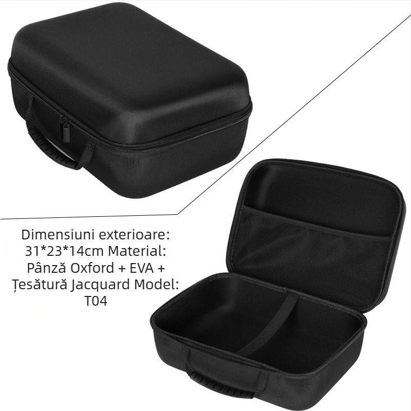 Geantă de depozitare eva cu carcasă rigidă, producător sursă, trusă de scule de dimensiuni mari, cutie de ambalare pentru produse electronice digitale de dimensiuni multiple
