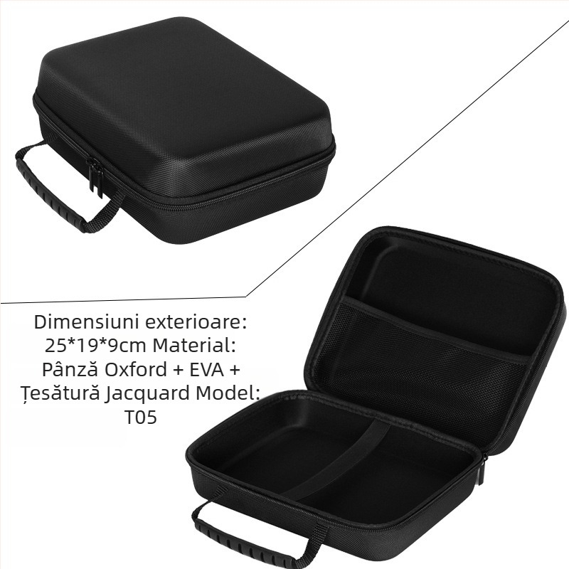 Geantă de depozitare eva cu carcasă rigidă, producător sursă, trusă de scule de dimensiuni mari, cutie de ambalare pentru produse electronice digitale de dimensiuni multiple