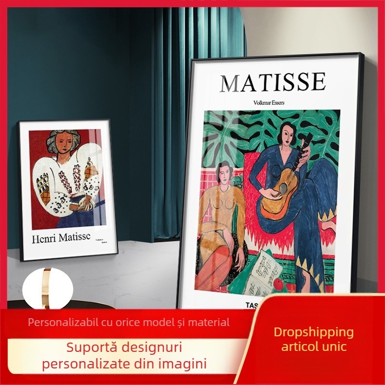 Pictură de renume mondial Matisse pictură în ulei sufragerie pictură agățată pictură decorativă modernă pictură moale model cameră canapea perete noptieră pictură murală