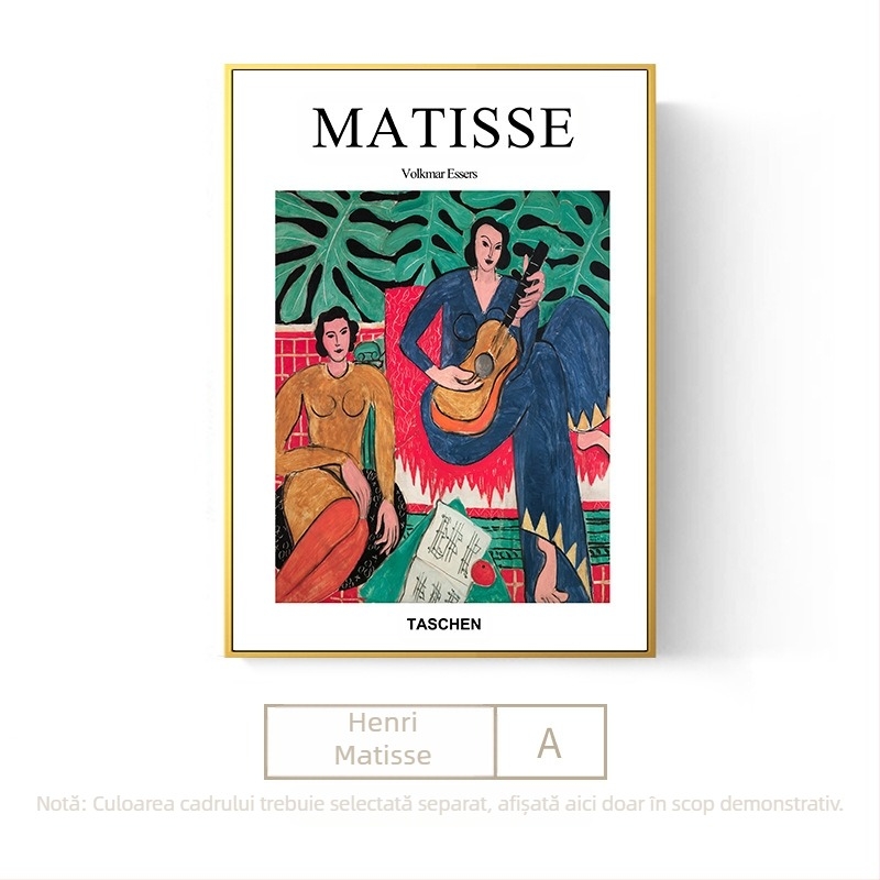 Pictură de renume mondial Matisse pictură în ulei sufragerie pictură agățată pictură decorativă modernă pictură moale model cameră canapea perete noptieră pictură murală