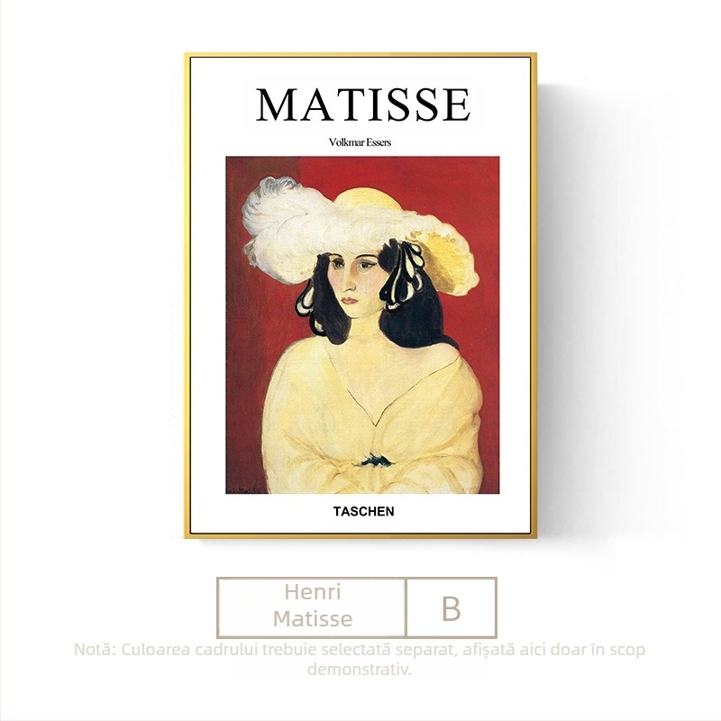 Pictură de renume mondial Matisse pictură în ulei sufragerie pictură agățată pictură decorativă modernă pictură moale model cameră canapea perete noptieră pictură murală