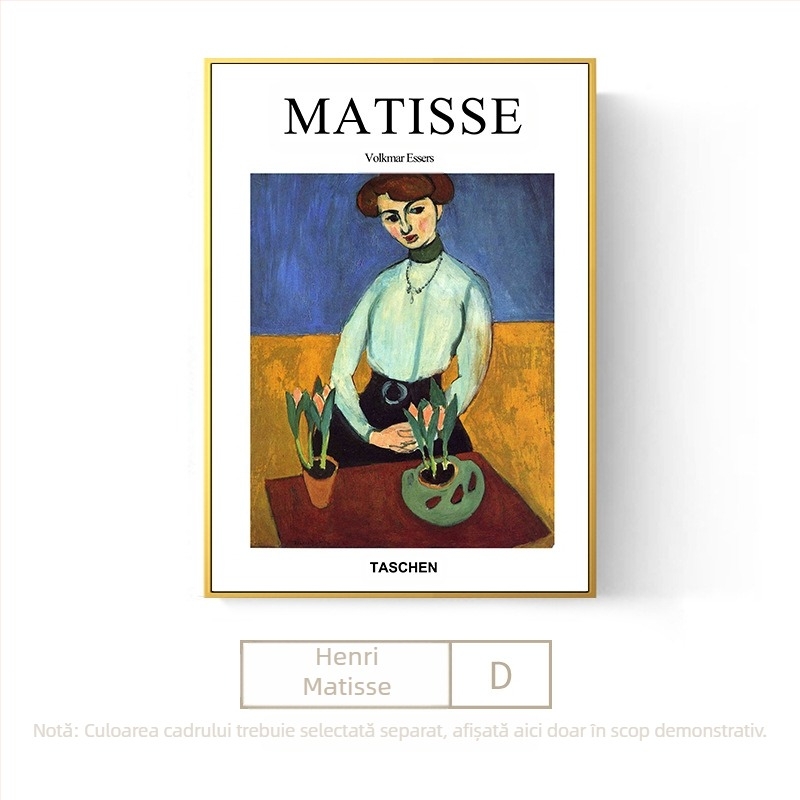 Pictură de renume mondial Matisse pictură în ulei sufragerie pictură agățată pictură decorativă modernă pictură moale model cameră canapea perete noptieră pictură murală