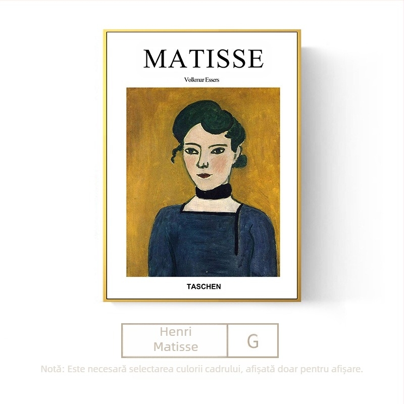 Pictură de renume mondial Matisse pictură în ulei sufragerie pictură agățată pictură decorativă modernă pictură moale model cameră canapea perete noptieră pictură murală