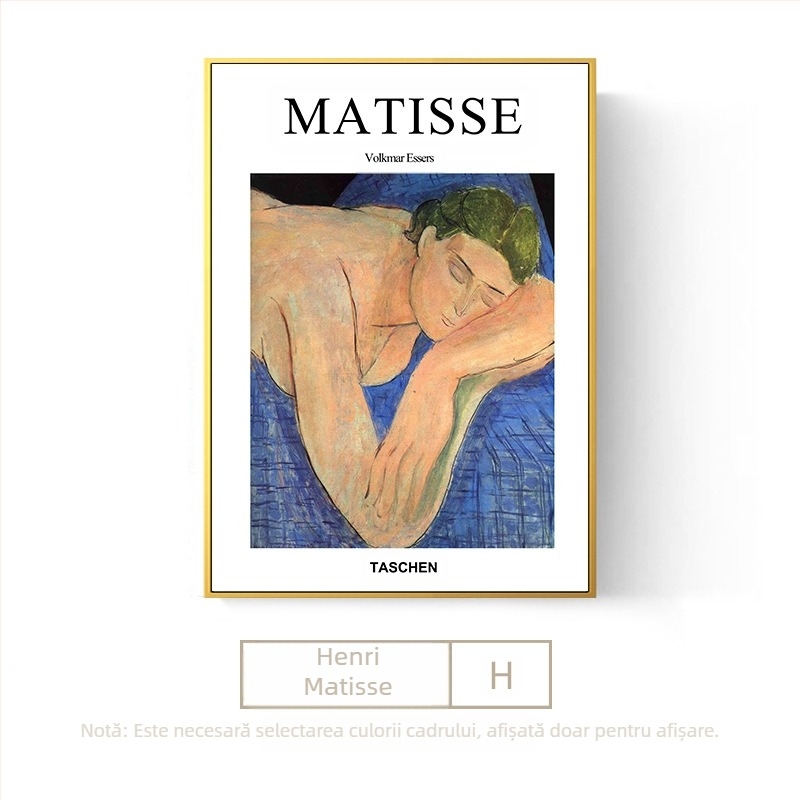 Pictură de renume mondial Matisse pictură în ulei sufragerie pictură agățată pictură decorativă modernă pictură moale model cameră canapea perete noptieră pictură murală
