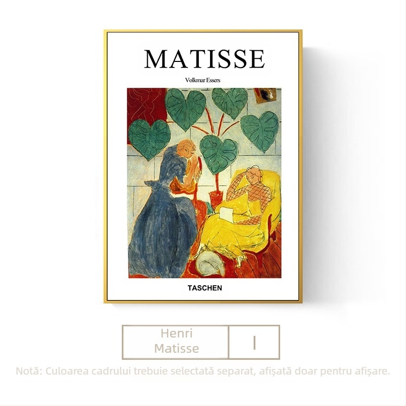 Pictură de renume mondial Matisse pictură în ulei sufragerie pictură agățată pictură decorativă modernă pictură moale model cameră canapea perete noptieră pictură murală