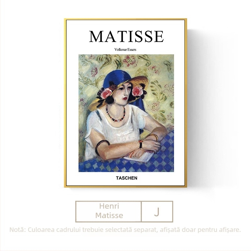 Pictură de renume mondial Matisse pictură în ulei sufragerie pictură agățată pictură decorativă modernă pictură moale model cameră canapea perete noptieră pictură murală