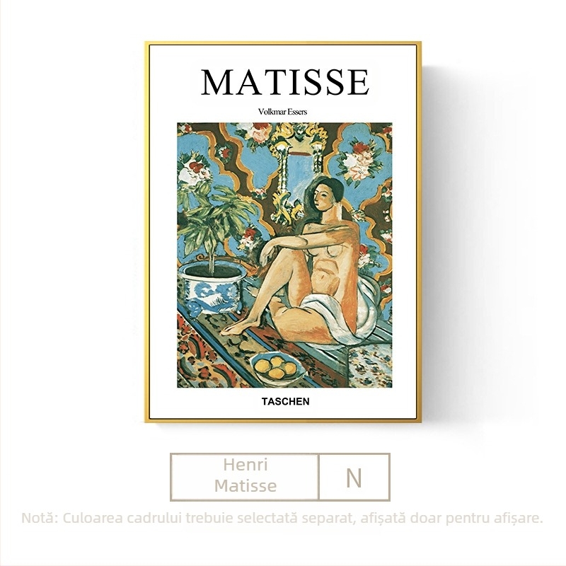 Pictură de renume mondial Matisse pictură în ulei sufragerie pictură agățată pictură decorativă modernă pictură moale model cameră canapea perete noptieră pictură murală