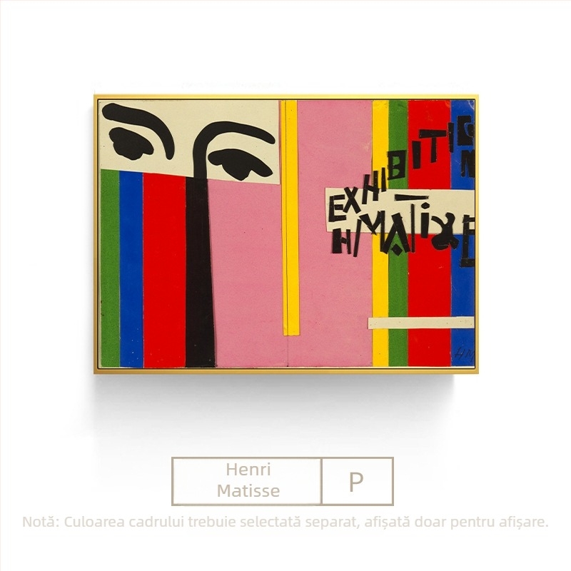 Pictură de renume mondial Matisse pictură în ulei sufragerie pictură agățată pictură decorativă modernă pictură moale model cameră canapea perete noptieră pictură murală