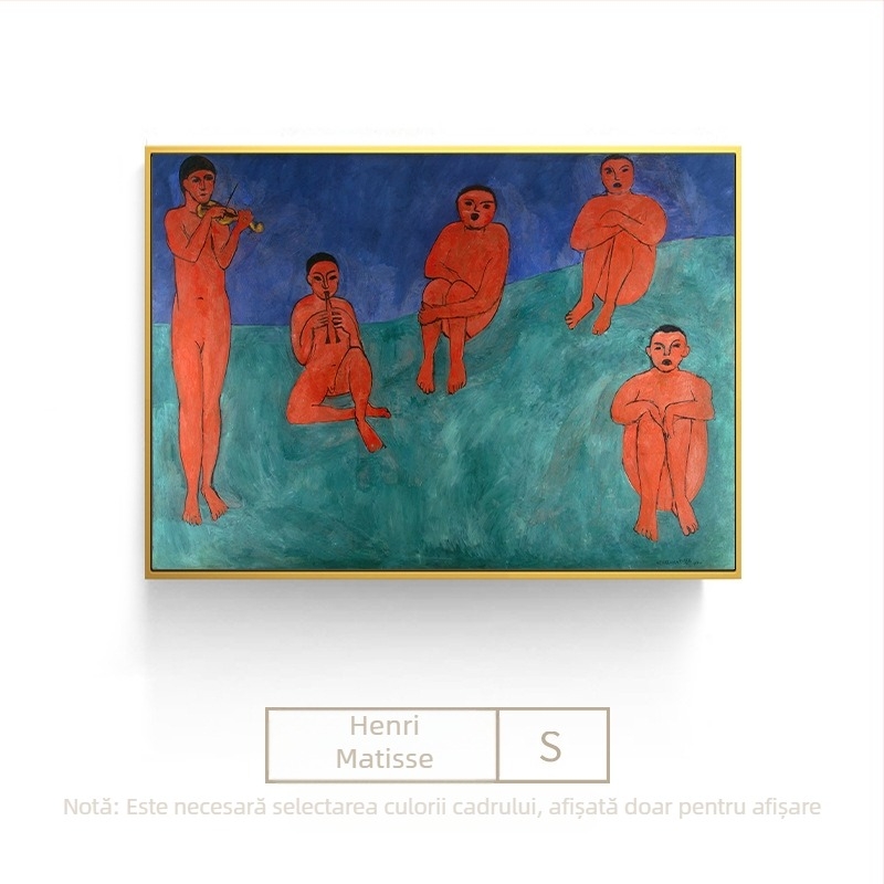Pictură de renume mondial Matisse pictură în ulei sufragerie pictură agățată pictură decorativă modernă pictură moale model cameră canapea perete noptieră pictură murală