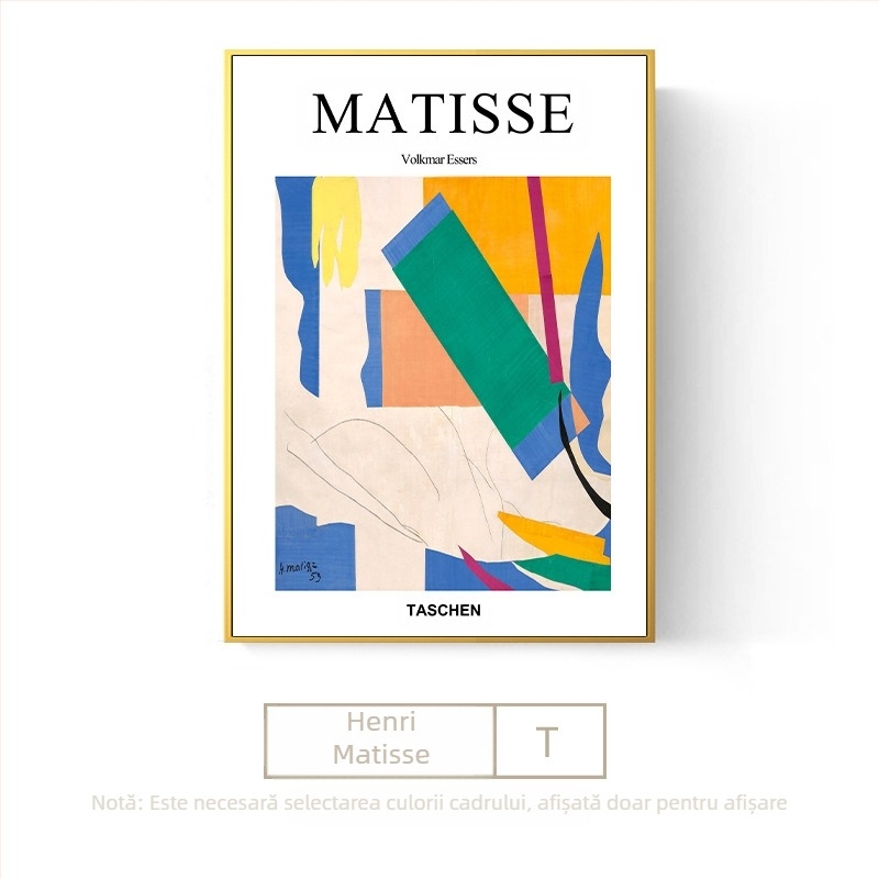 Pictură de renume mondial Matisse pictură în ulei sufragerie pictură agățată pictură decorativă modernă pictură moale model cameră canapea perete noptieră pictură murală