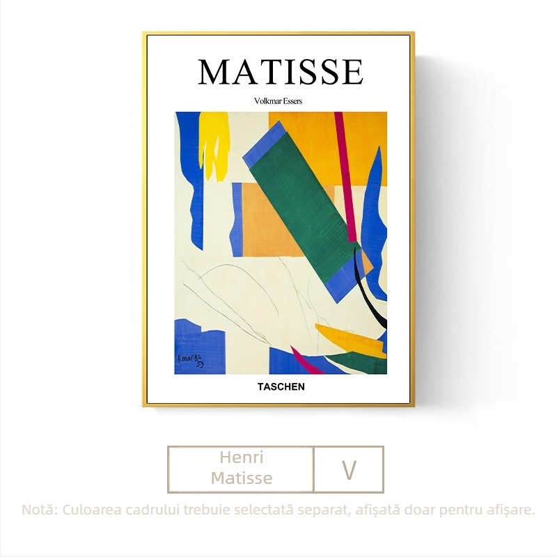 Pictură de renume mondial Matisse pictură în ulei sufragerie pictură agățată pictură decorativă modernă pictură moale model cameră canapea perete noptieră pictură murală