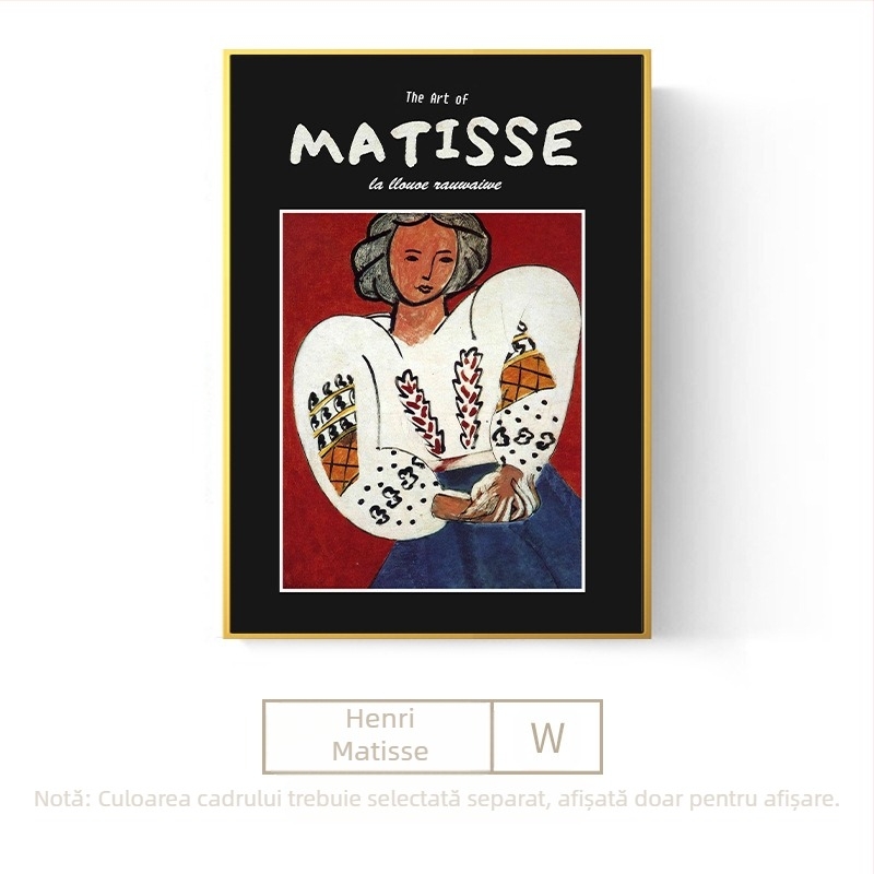 Pictură de renume mondial Matisse pictură în ulei sufragerie pictură agățată pictură decorativă modernă pictură moale model cameră canapea perete noptieră pictură murală