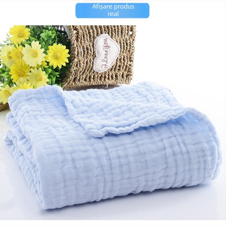 Prosop de baie pentru copii de grădiniță, en-gros, acoperit cu tifon, pătură pentru copii, acoperită cu desene animate pentru bebeluși