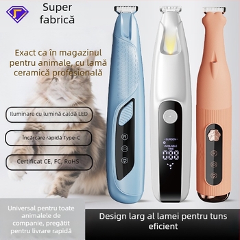 Aparat de ras electric transfrontalier en-gros pentru câini, balsam pentru păr de pisică, aparat de ras electric pentru animale de companie, aparat de bărbierit pentru unghii, aparat de ras pentru picioare