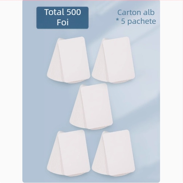 Hârtie goală, hârtie dură, albă, pictată manual, pentru cărți poștale de Crăciun, semn de carte, notițe în limba engleză, hârtie pentru felicitări