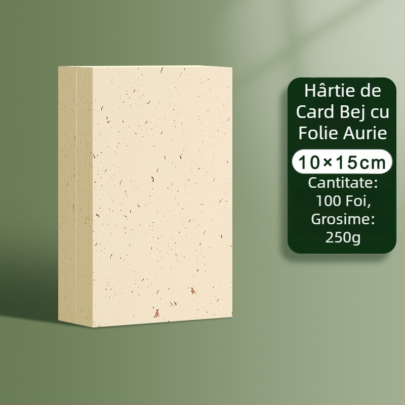 Hârtie goală, hârtie dură, albă, pictată manual, pentru cărți poștale de Crăciun, semn de carte, notițe în limba engleză, hârtie pentru felicitări