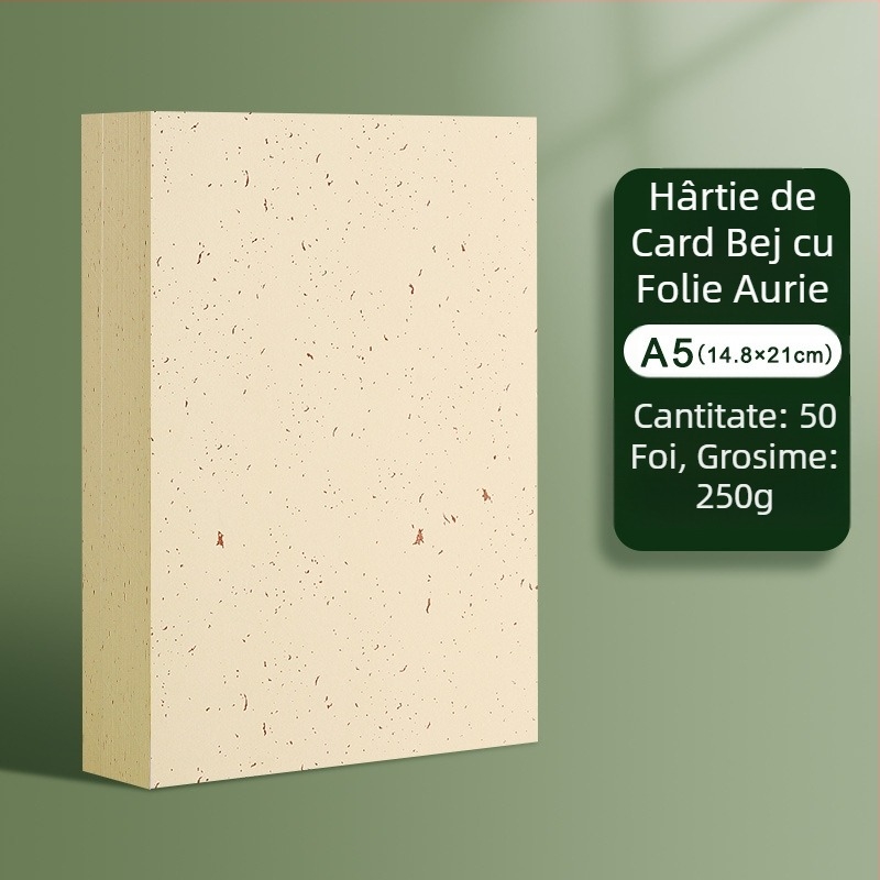 Hârtie goală, hârtie dură, albă, pictată manual, pentru cărți poștale de Crăciun, semn de carte, notițe în limba engleză, hârtie pentru felicitări
