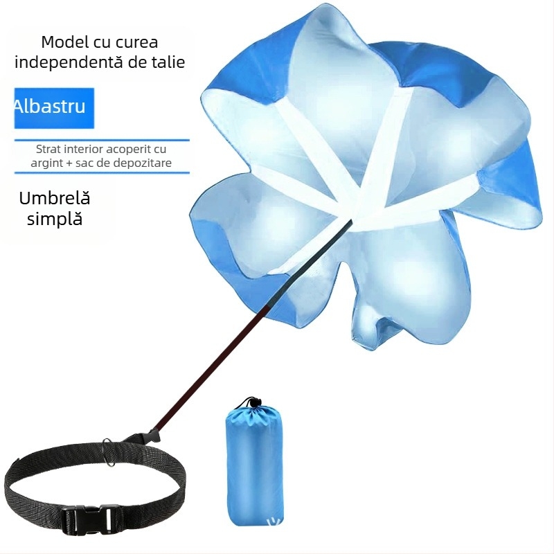 Antrenament de rezistență cu parașută pentru antrenament de forță explozivă, echipament de antrenament pentru fotbal cu parașută, materiale de antrenament pentru baschet